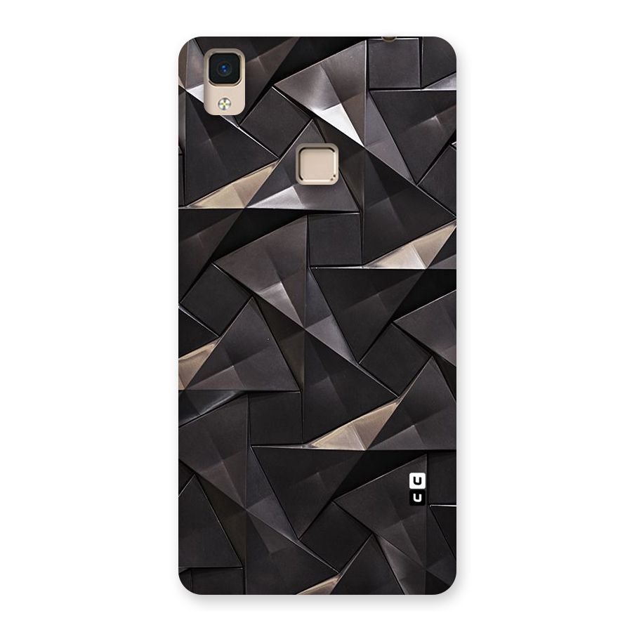 Carved Triangles Back Case for V3 Max