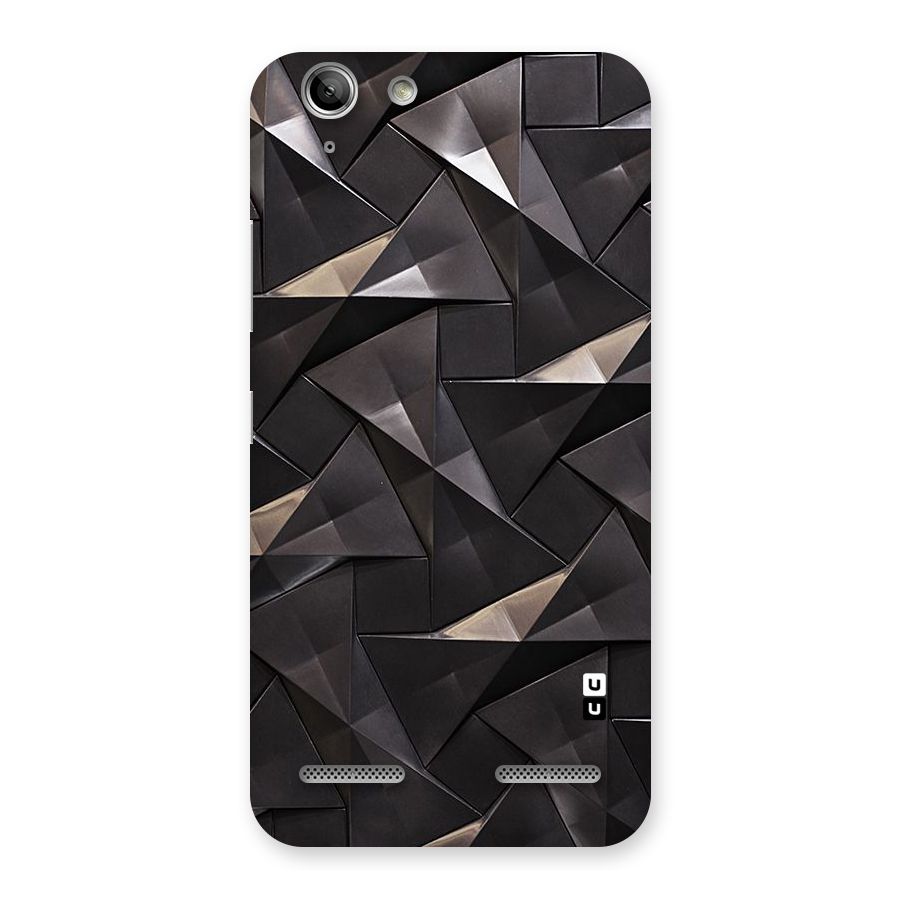 Carved Triangles Back Case for Vibe K5