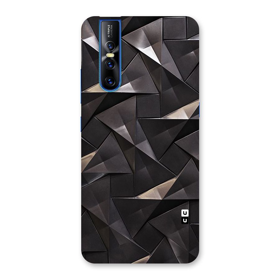 Carved Triangles Back Case for Vivo V15 Pro