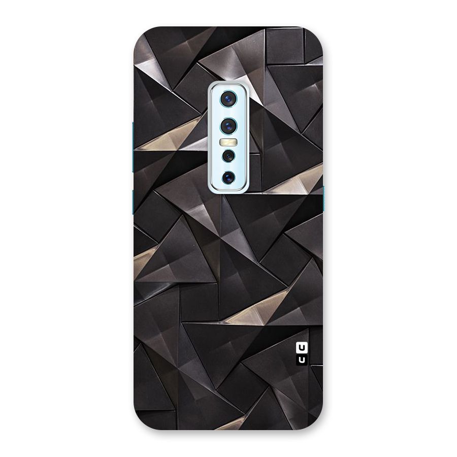 Carved Triangles Back Case for Vivo V17 Pro