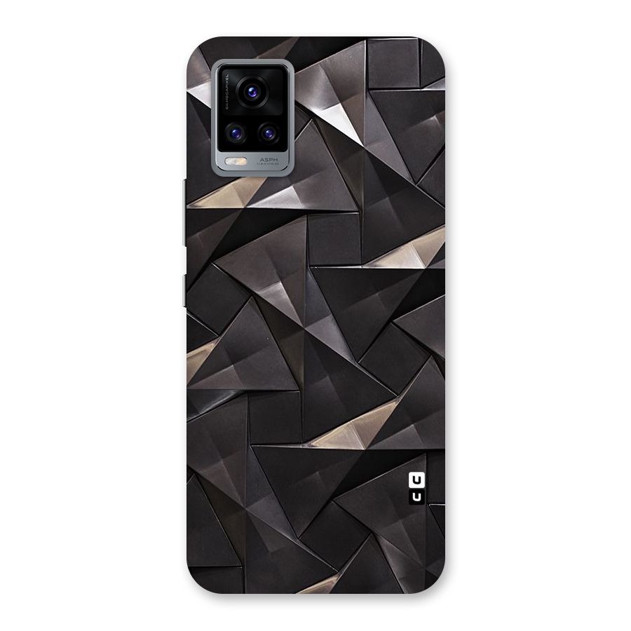 Carved Triangles Back Case for Vivo V20