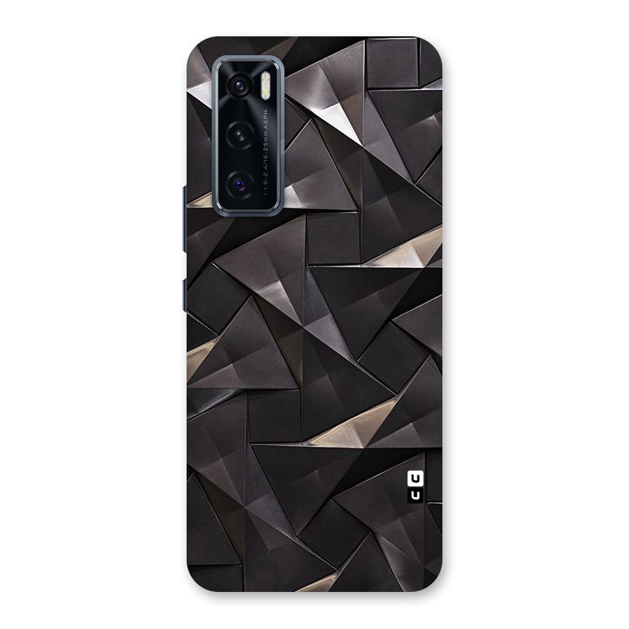 Carved Triangles Back Case for Vivo V20 SE