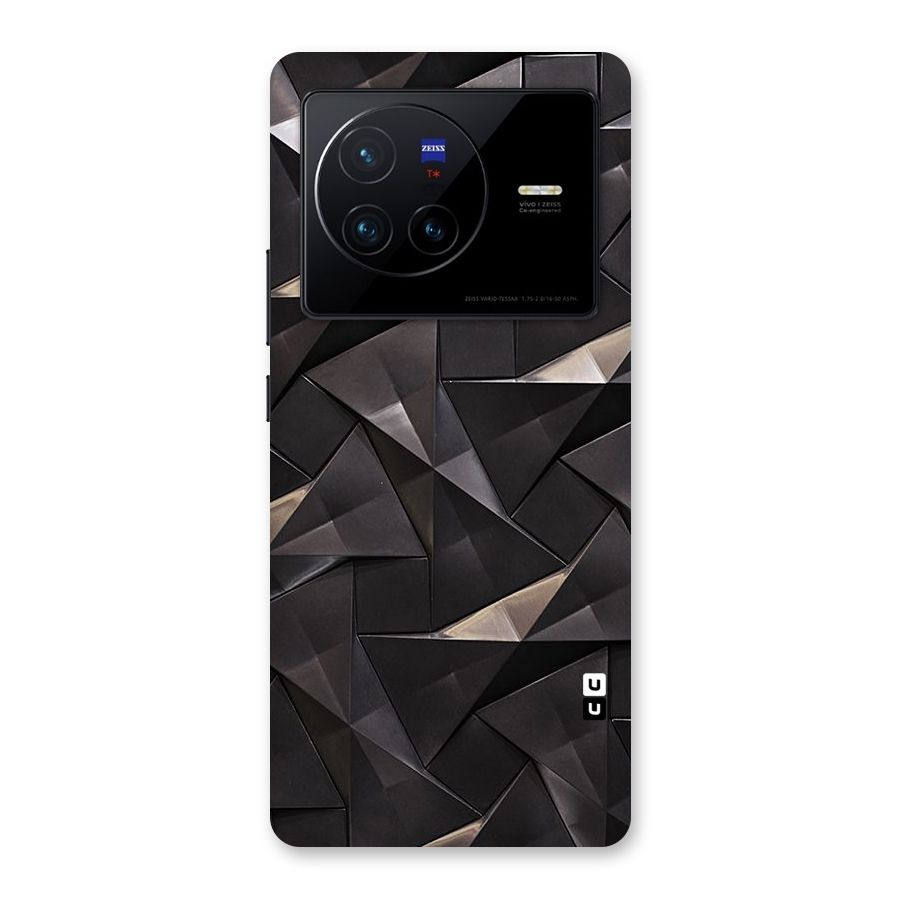Carved Triangles Back Case for Vivo X80