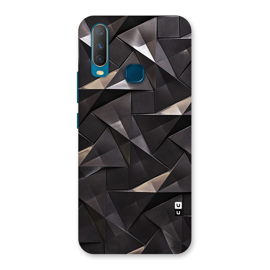 Carved Triangles Back Case for Vivo Y17
