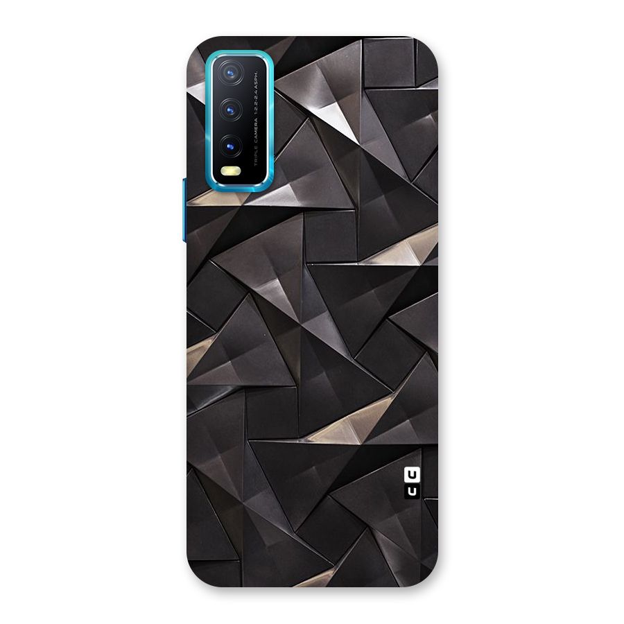 Carved Triangles Back Case for Vivo Y20A