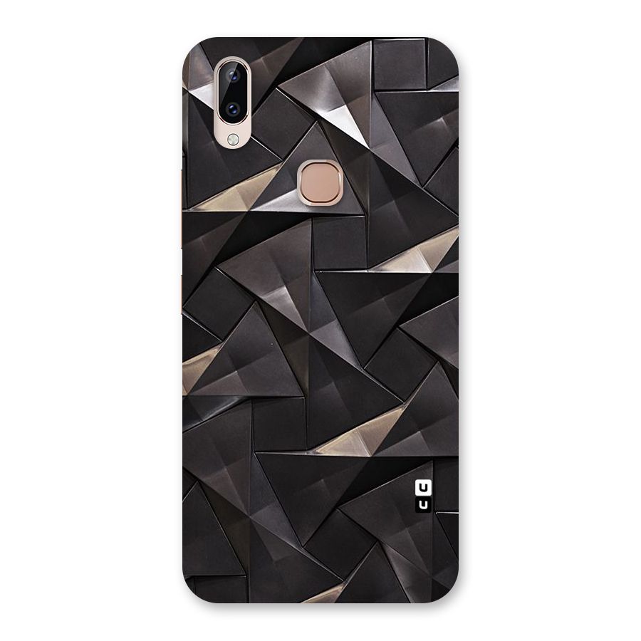 Carved Triangles Back Case for Vivo Y83 Pro