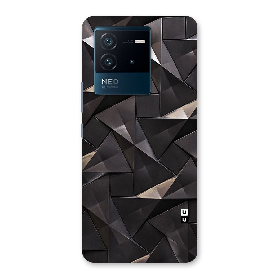 Carved Triangles Back Case for Vivo iQOO Neo 6 5G