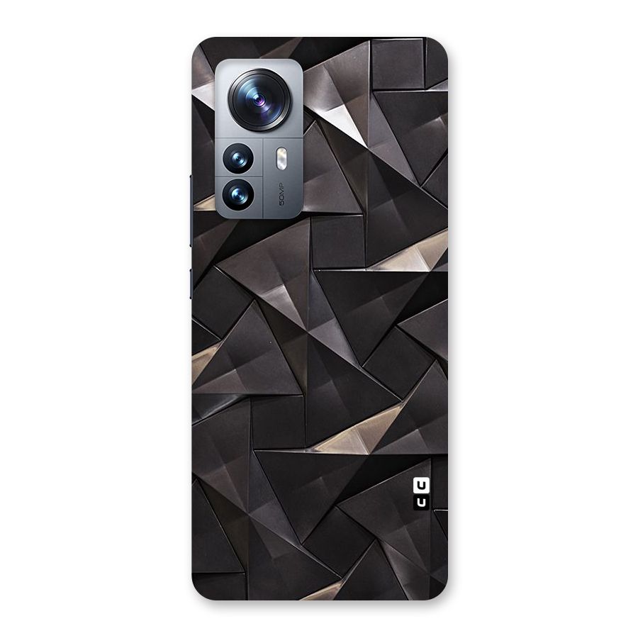 Carved Triangles Back Case for Xiaomi 12 Pro