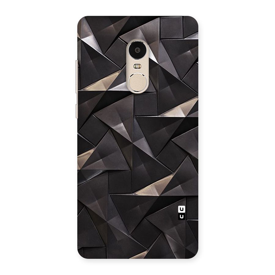 Carved Triangles Back Case for Xiaomi Redmi Note 4