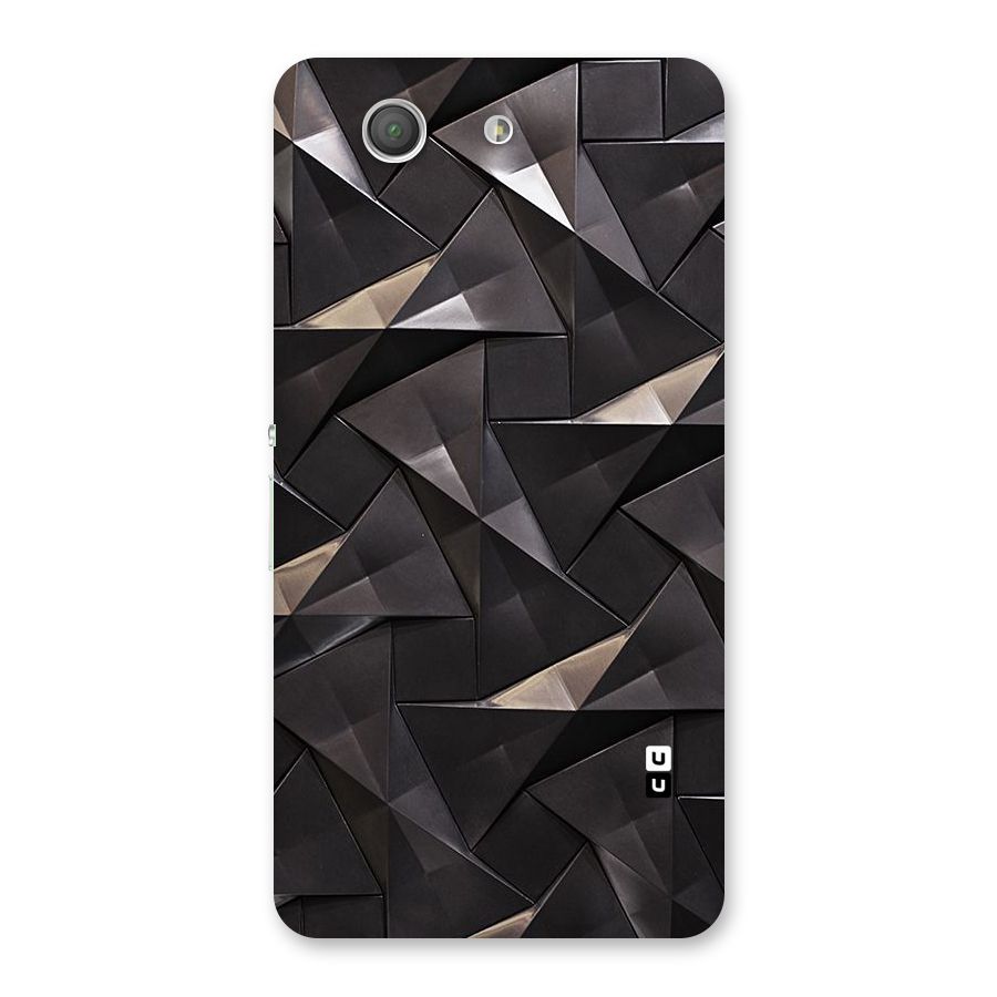 Carved Triangles Back Case for Xperia Z3 Compact