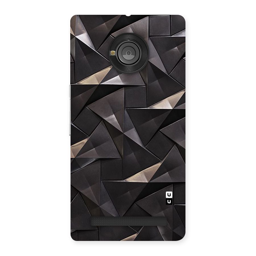 Carved Triangles Back Case for Yu Yunique