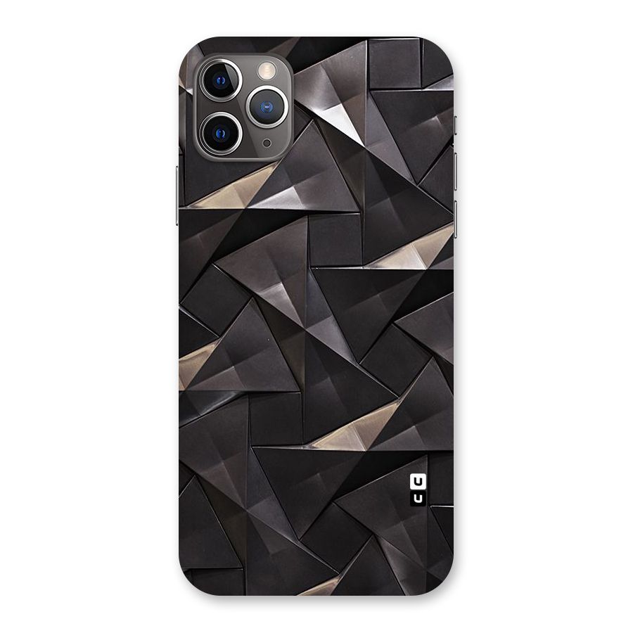 Carved Triangles Back Case for iPhone 11 Pro Max