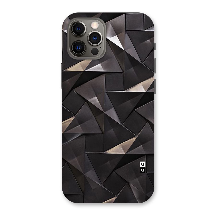 Carved Triangles Back Case for iPhone 12 Pro