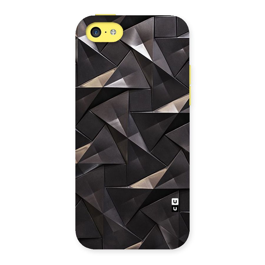 Carved Triangles Back Case for iPhone 5C