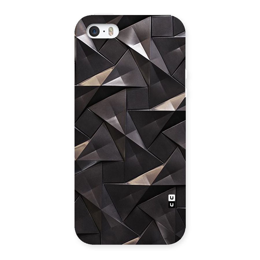Carved Triangles Back Case for iPhone 5 5S