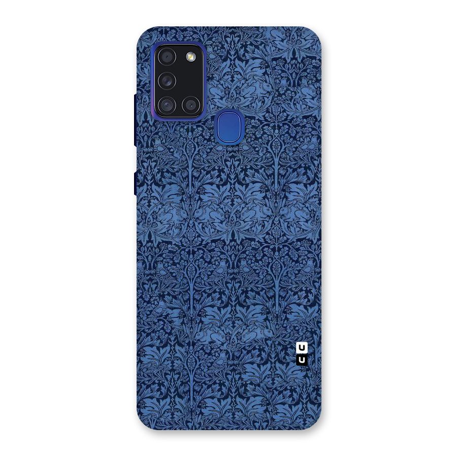 Carving Design Back Case for Galaxy A21s