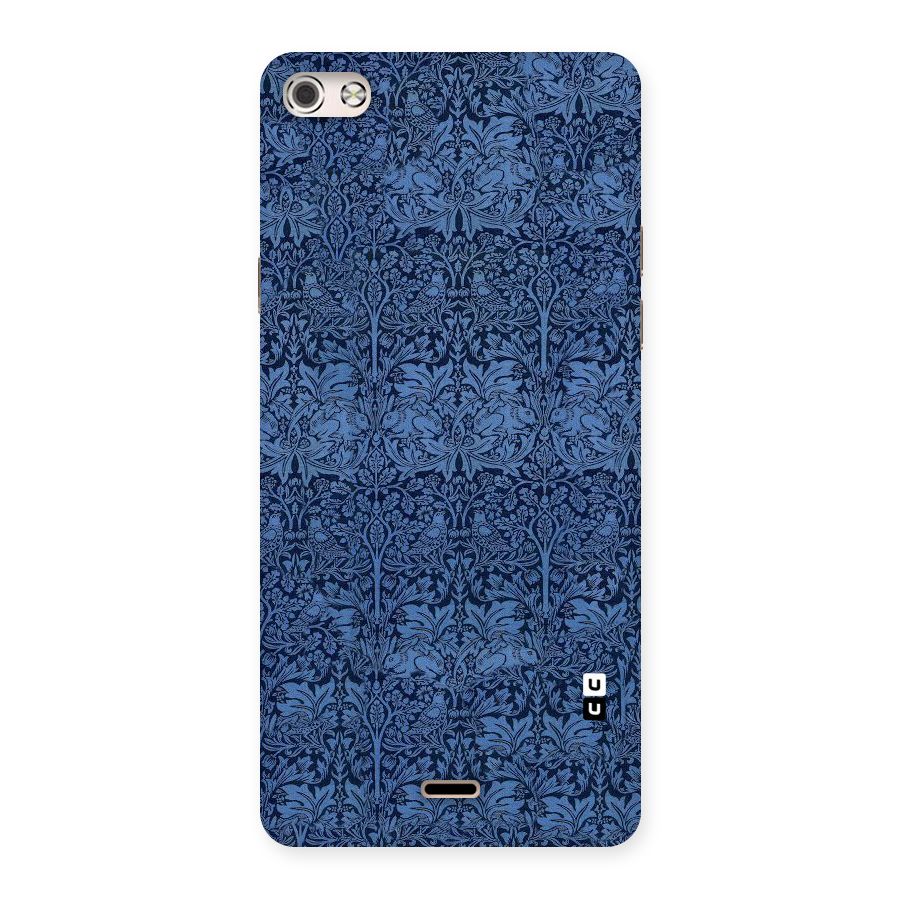 Carving Design Back Case for Micromax Canvas Silver 5