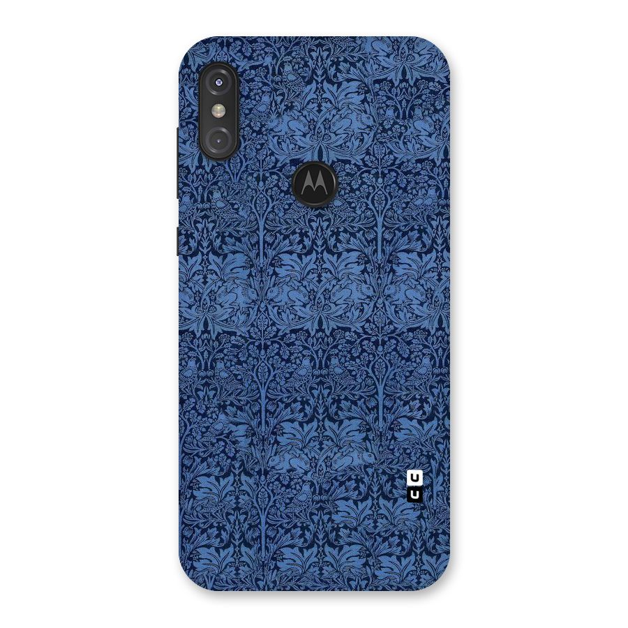 Carving Design Back Case for Motorola One Power