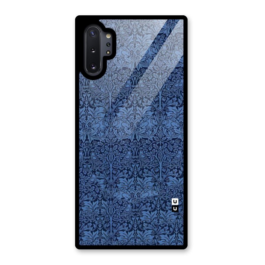 Carving Design Glass Back Case for Galaxy Note 10 Plus