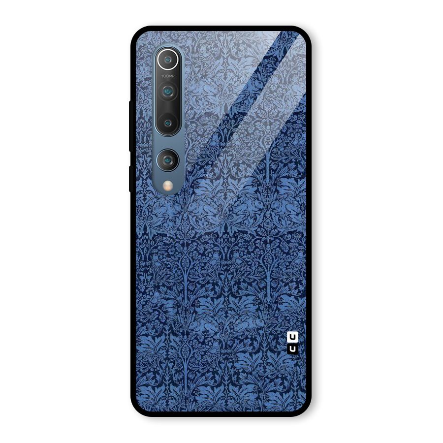 Carving Design Glass Back Case for Mi 10