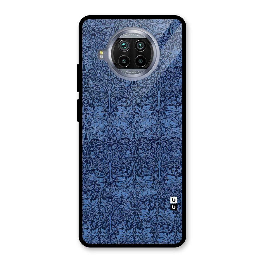 Carving Design Glass Back Case for Mi 10i