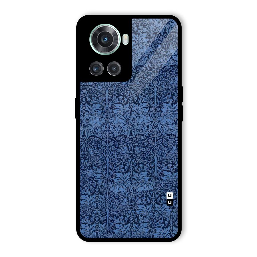 Carving Design Glass Back Case for OnePlus 10R