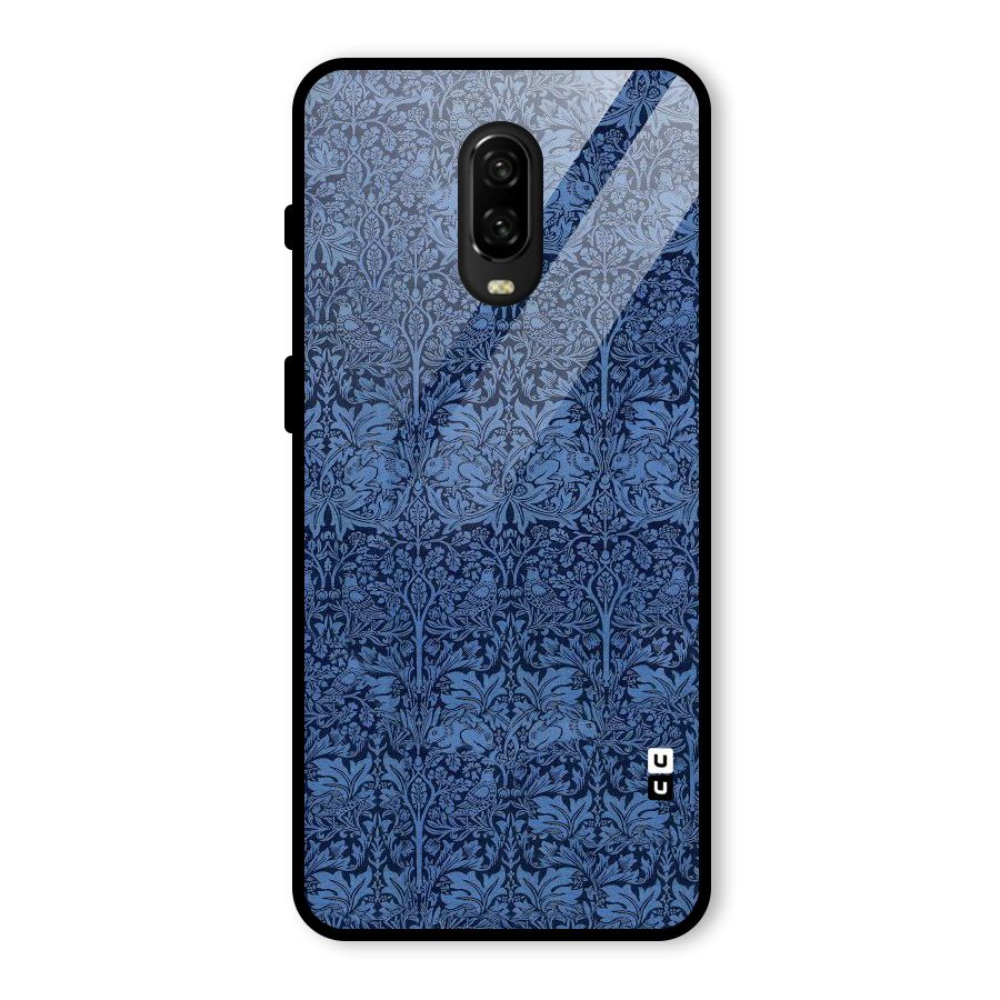 Carving Design Glass Back Case for OnePlus 6T