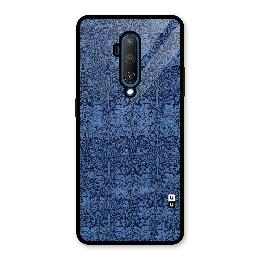 Carving Design Glass Back Case for OnePlus 7T Pro