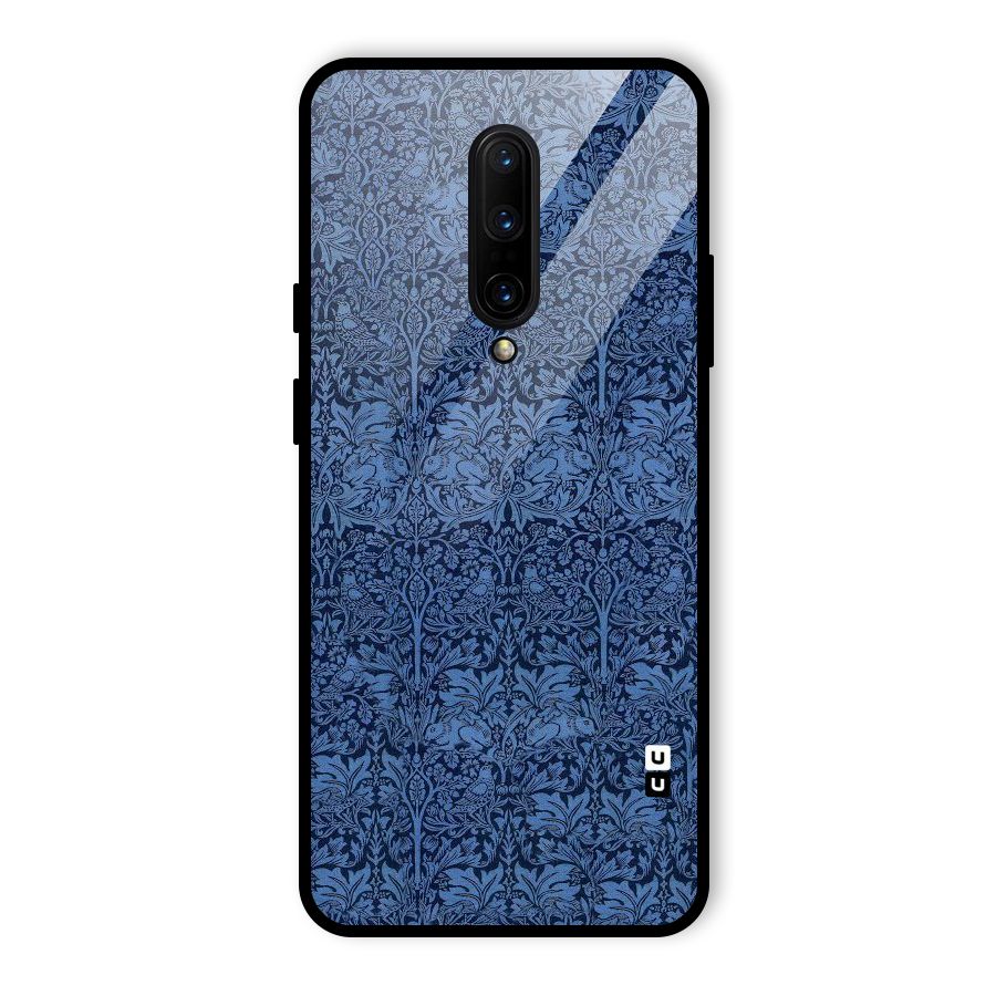 Carving Design Glass Back Case for OnePlus 7 Pro