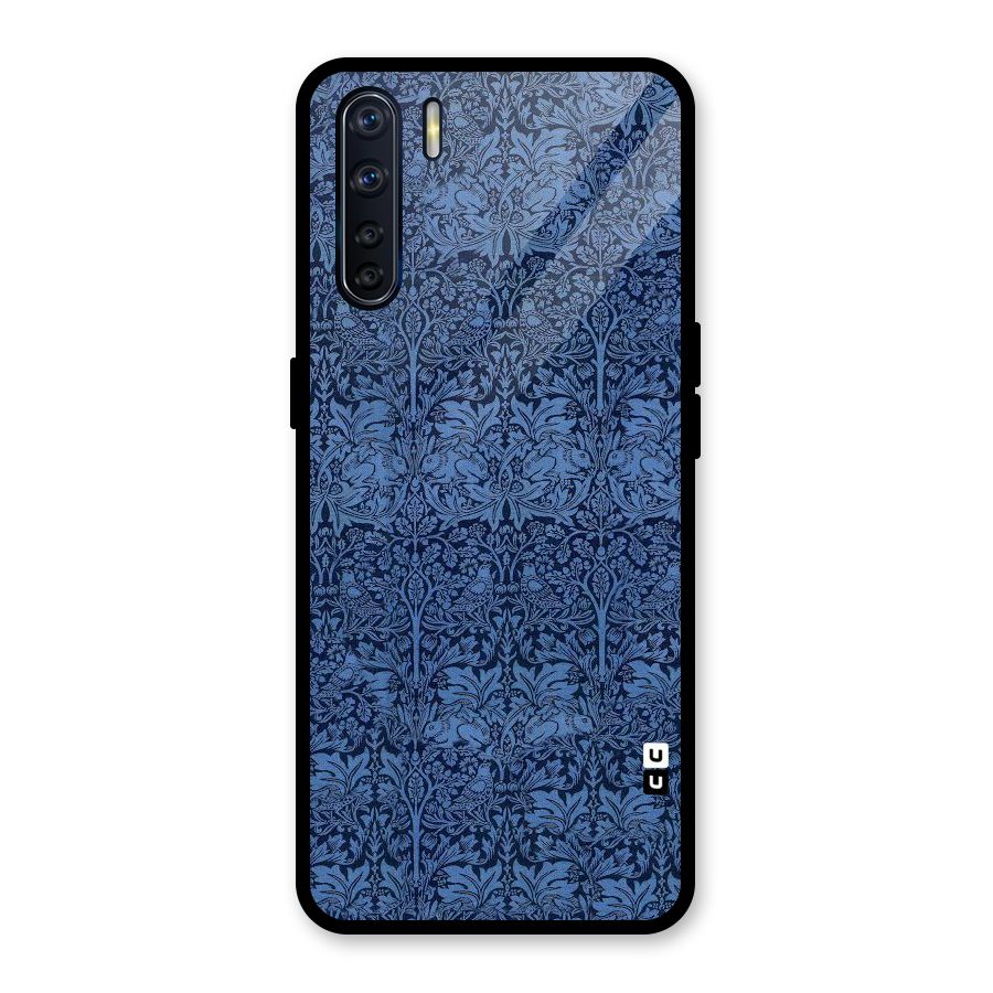 Carving Design Glass Back Case for Oppo F15