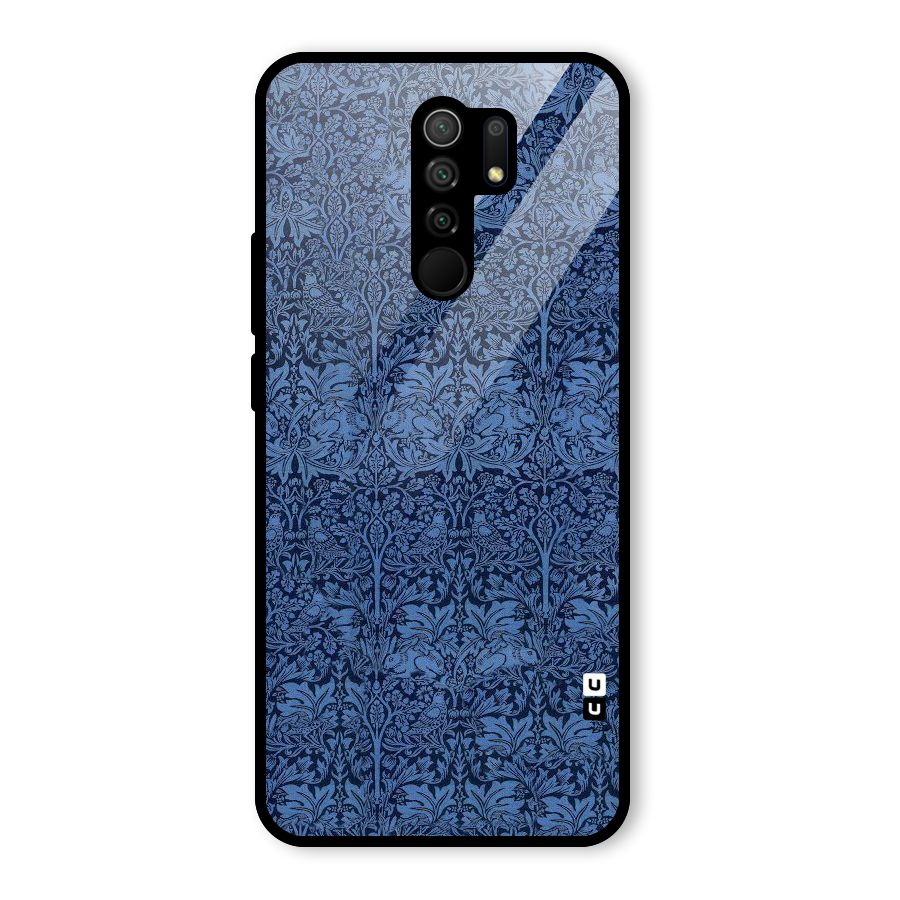 Carving Design Glass Back Case for Poco M2