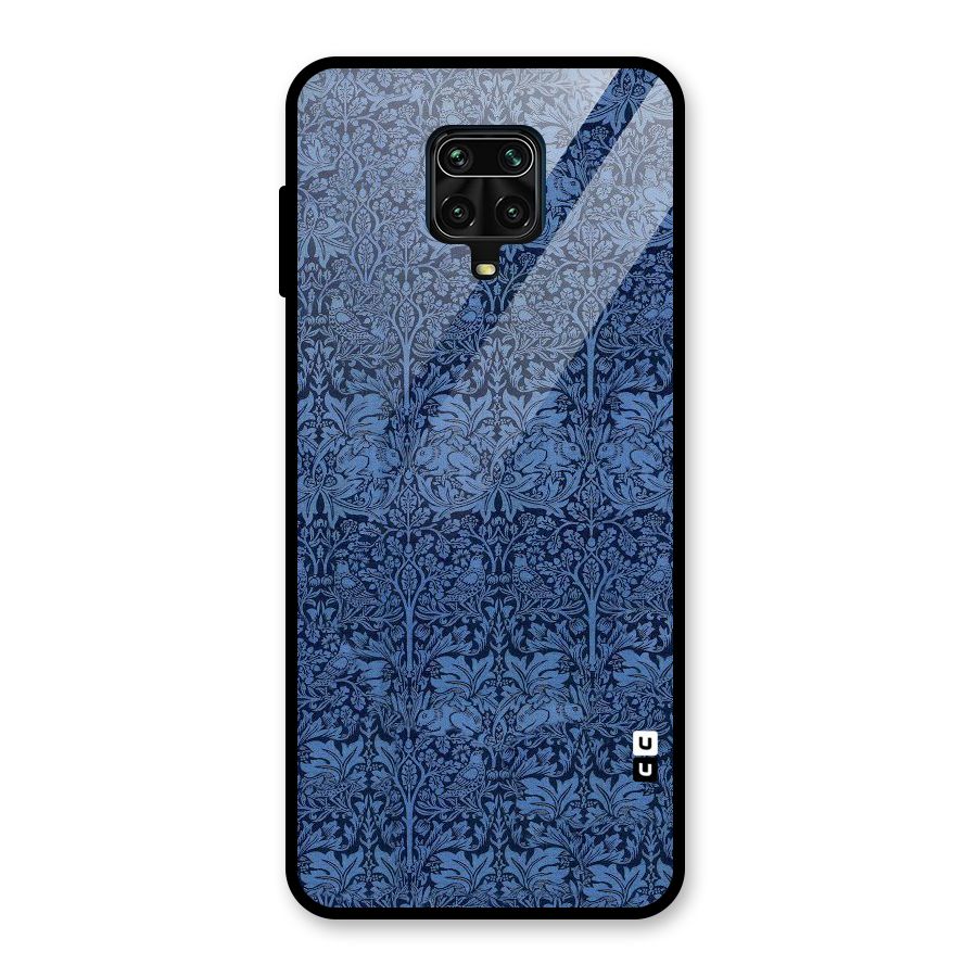Carving Design Glass Back Case for Poco M2 Pro