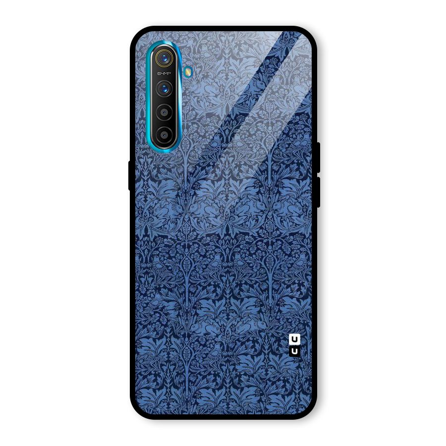 Carving Design Glass Back Case for Realme X2