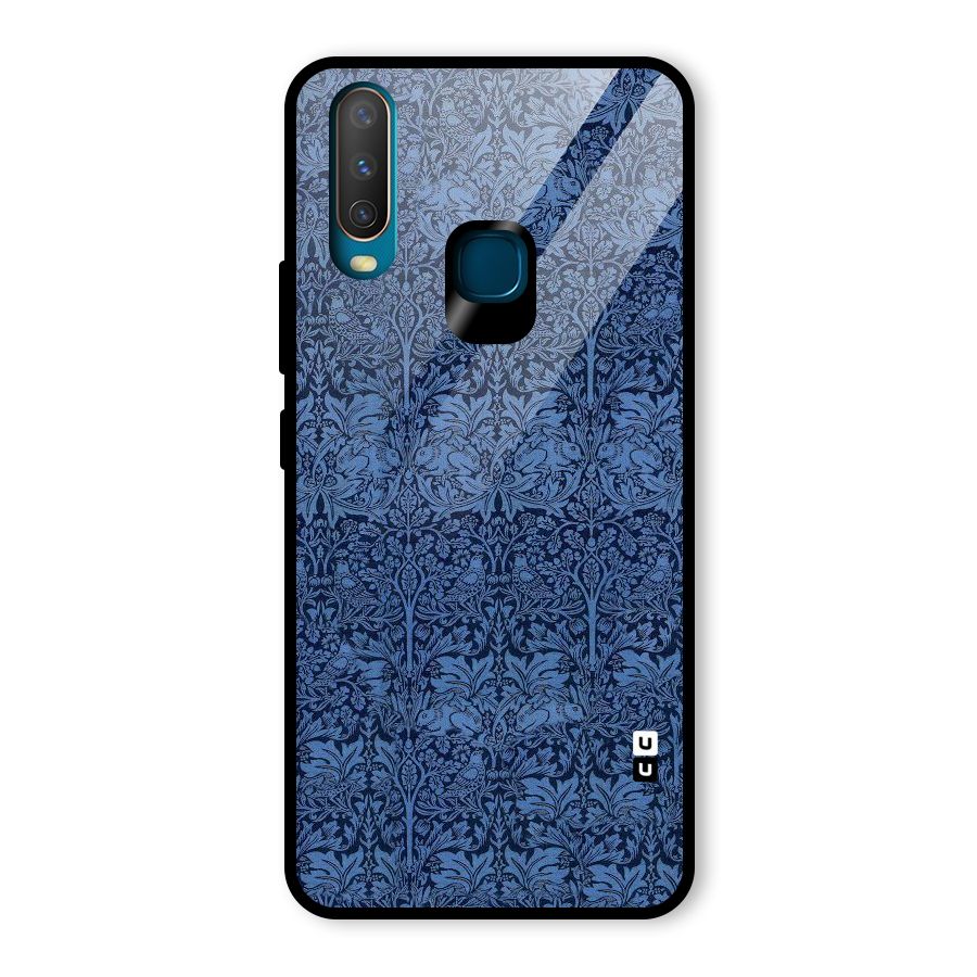 Carving Design Glass Back Case for Vivo U10