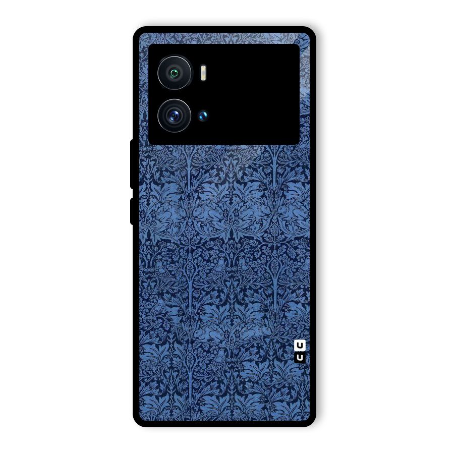 Carving Design Glass Back Case for Vivo iQOO 9 Pro
