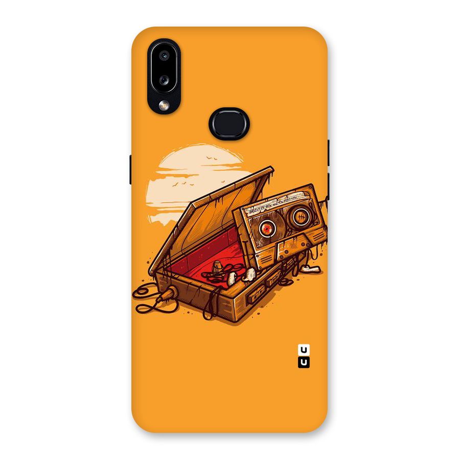 Casette Box Back Case for Galaxy A10s