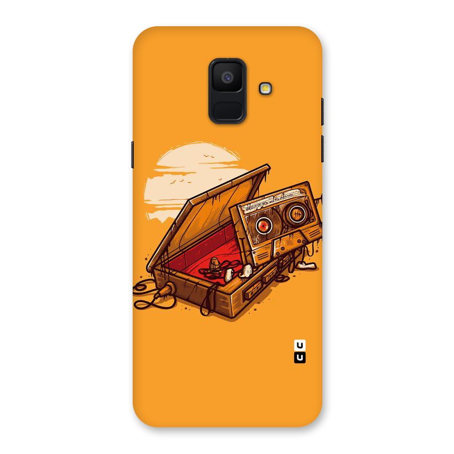 Casette Box Back Case for Galaxy A6 (2018)