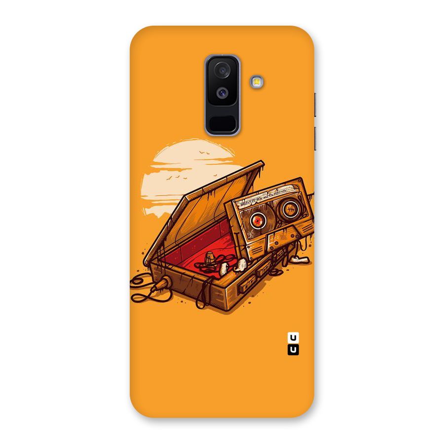 Casette Box Back Case for Galaxy A6 Plus