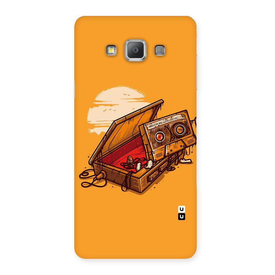Casette Box Back Case for Galaxy A7