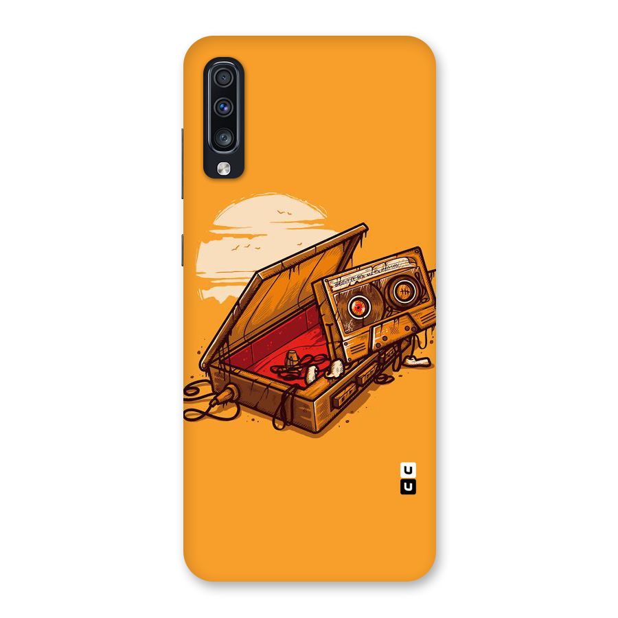 Casette Box Back Case for Galaxy A70