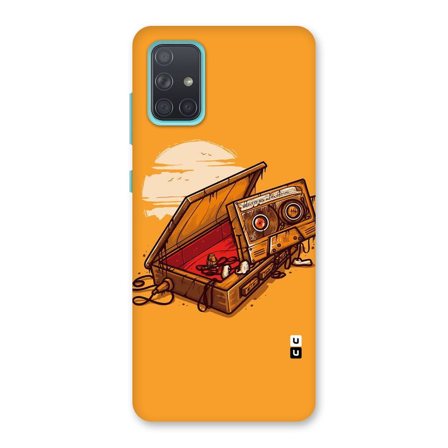 Casette Box Back Case for Galaxy A71