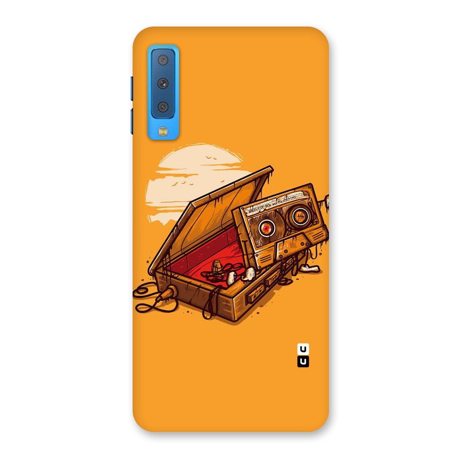 Casette Box Back Case for Galaxy A7 (2018)