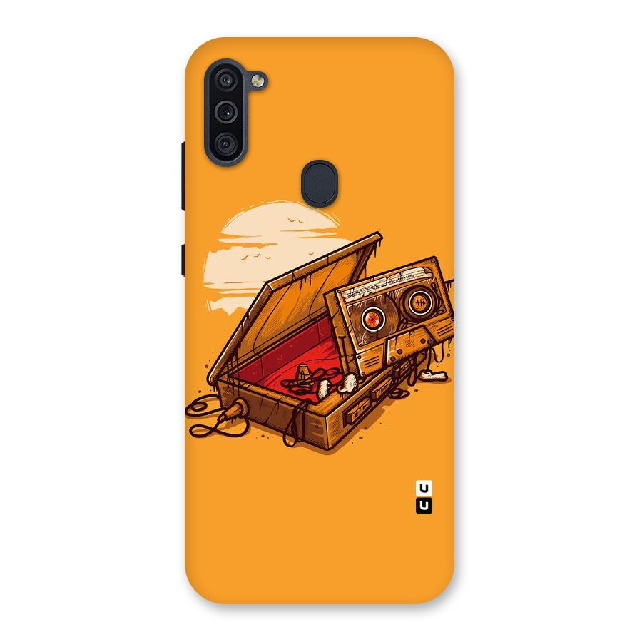 Casette Box Back Case for Galaxy M11