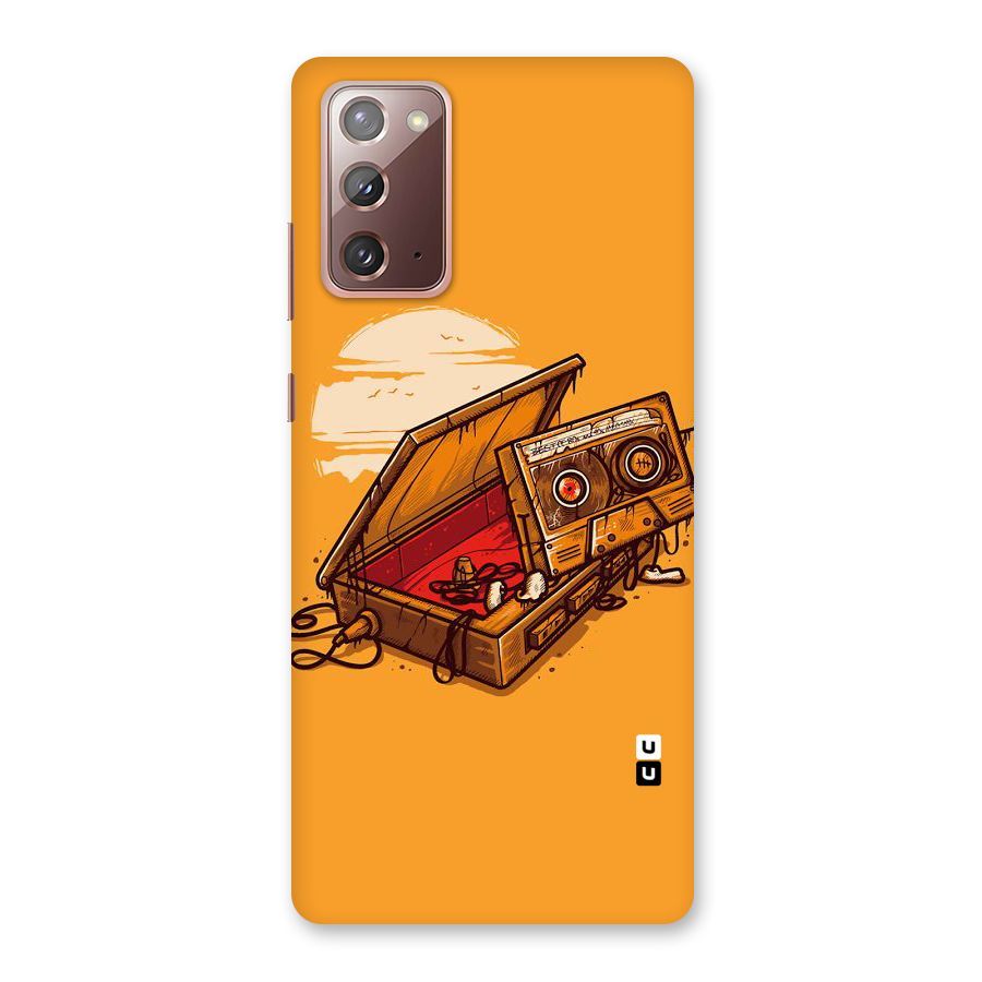 Casette Box Back Case for Galaxy Note 20