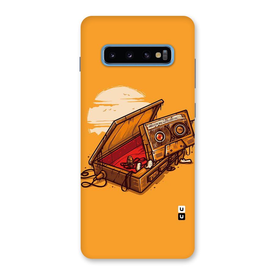 Casette Box Back Case for Galaxy S10 Plus