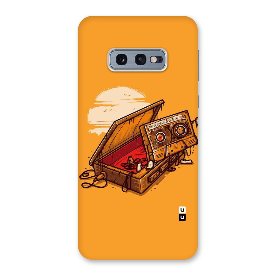 Casette Box Back Case for Galaxy S10e
