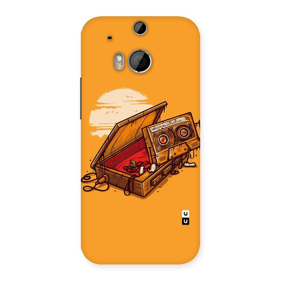 Casette Box Back Case for HTC One M8