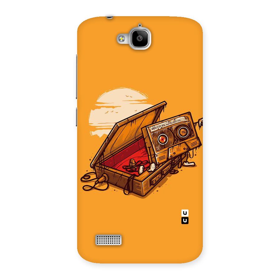 Casette Box Back Case for Honor Holly