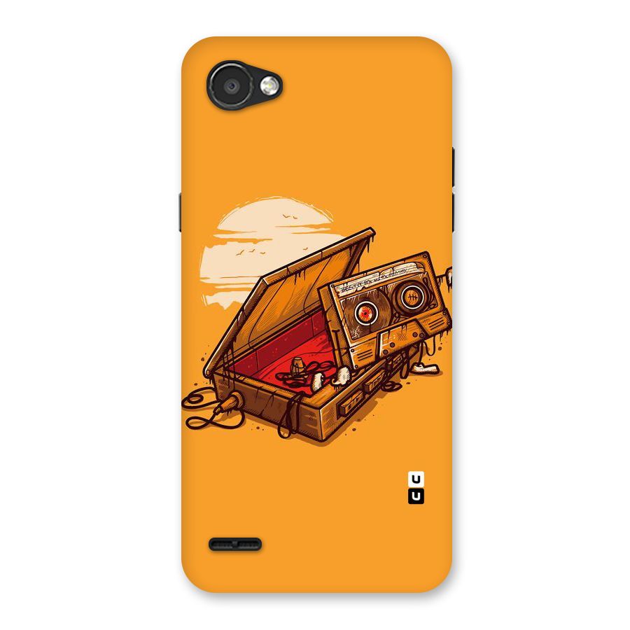 Casette Box Back Case for LG Q6