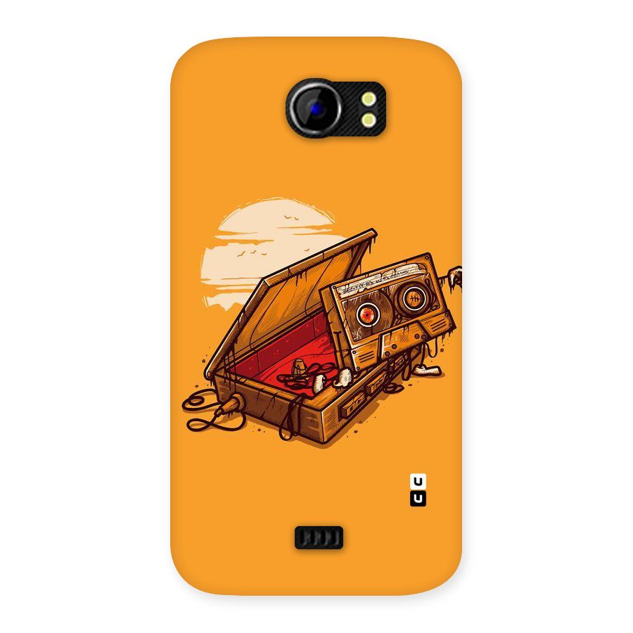 Casette Box Back Case for Micromax Canvas 2 A110
